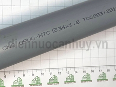 Ống nhựa PVC 34 C0 (Class0) thoát nước Tiền phong