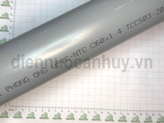 Ống nhựa PVC 60 C0 (Class0) thoát nước Tiền phong