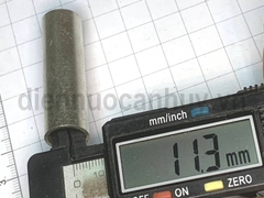 Ống nối dây điện cos ống thẳng đồng mạ L70mm