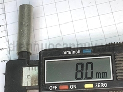 Ống nối dây điện cos ống thẳng đồng mạ L35mm
