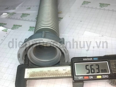 Ống sun mềm thoát nước xi phông to 45mm 2 đầu ren 40cm