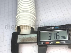 Ống thoát máy giặt cửa đứng trắng 1.2m