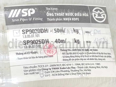 Ống thoát nước điều hòa ruột gà xoắn D20