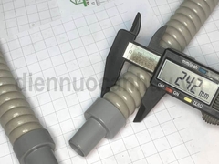 Ống thoát nước mặt lạnh điều hòa xám 1.2m
