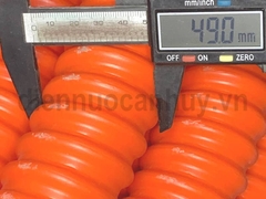 Ống xoắn HDPE cam D50/40