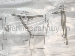 Pen hơi cánh tủ bếp Newera 100N