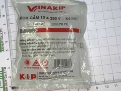 Phích cắm thường Vinakip 10A K4