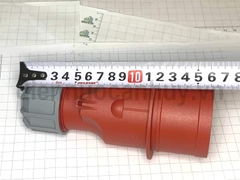 Phích cắm công nghiệp 5 chân MPE MPN2-025 Dòng điện 32A (3P+N+E) - Thiết bị kết nối điện nguồn 3 pha tiêu chuẩn IP44 chống bụi nước