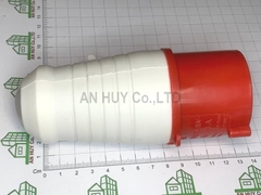 Phích cắm công nhiệp 4 chân MCE 32A đỏ IP 44