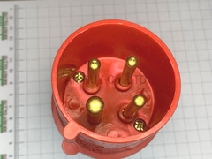Phích cắm công nhiệp 4 chân MCE 32A đỏ IP 44