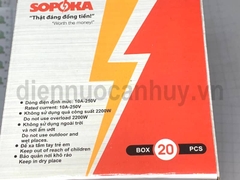 Phích ổ cắm chia 3 xoay gấp gọn đa năng Sopoka Q3T