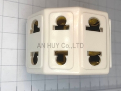 Vinakip đầu nối 5 ngả đa năng 16A 250V
