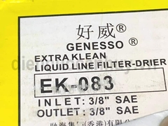 Phin lọc máy lạnh công nghiệp phi 10 EK-083