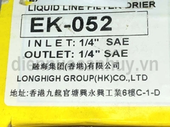 Phin lọc máy lạnh công nghiệp phi 6 EK-052