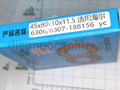Phớt máy giặt Aqua DD950E, DD1000E, Elec 14012, 14023, 14112 (40x80x10x11.5) mm 6306-6307