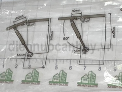 piston nâng cánh tủ bếp 80 N (8kg)