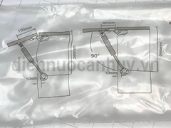 Piston nâng cánh tủ bếp Newera 120N
