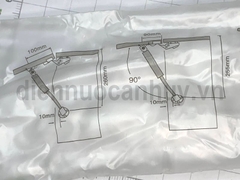 Piston nâng cánh tủ bếp Newera 140N