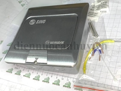 Bộ ổ cắm âm sàn Sino - mầu BẠC - không bao gồm ổ cắm P001/1/NH/A