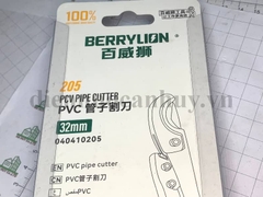 Kìm cắt ống nước pvc, ppr cán nhựa, dành cho ống 32 berry - loại rẻ, tiện dụng cho thợ