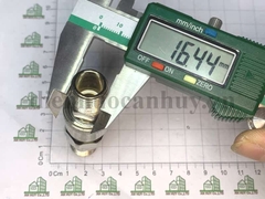 Đầu nối hơi ren ngoài 17 ống phi 10 - thường P-SM30+PM30
