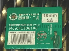 Mũi khoan HSS-CO - INOX phi 10 thép hợp kim Coban Berry chuyên dụng cho khoan inox, thép dày đảm bảo độ bền mũi