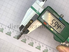 Mũi khoan M6 HSS-CO - chuyên khoan inos, thép cứng berry