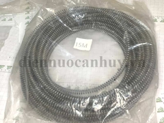 dây lò xo thông cống đường kính phi 10, dài 15 mét. có thể lắp máy khoan, bắn vít