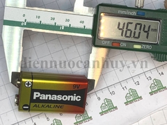 pin panasonic 9V - 6LR61T/1B - dung lượng cao, bảo quản lâu không bị xụt pin