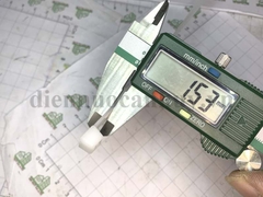 Dây rút nhựa trắng buộc dây điện dài 50cm bản rộng 8mm 50P (8x500mm)