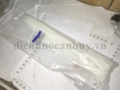 Dây rút nhựa trắng buộc dây điện dài 50cm bản rộng 8mm 50P (8x500mm)