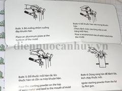Thuốc hàn hóa nhiệt loại 115g chuyện dụng để hàn hệ thống chống sét