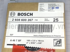 Đá cắt sắt Bosch 100 dầy (100x2x16)