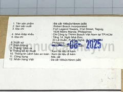 Đá cắt sắt Bosch 100 dầy (100x2x16)