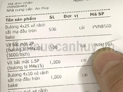 Bulong đầu bake M4x20 (vít bắt mặt 2F)