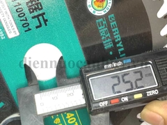 lưỡi Cắt gỗ phi 180 (40 răng) Berry lắp được cho máy trục 20 và 25 (máy 180 và máy 300)