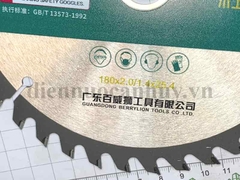 lưỡi Cắt gỗ phi 180 (40 răng) Berry lắp được cho máy trục 20 và 25 (máy 180 và máy 300)