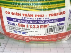 Dây tiếp địa trần phú 1x2.5