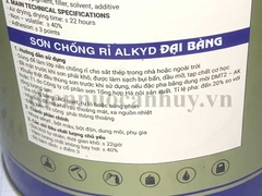Sơn chống rỉ Đại Bàng 3kg mầu