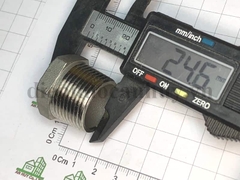Lơ thu inox đúc ống DN20-15 ren 25-20mm (3/4-1/2inch)