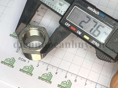 Lơ thu inox đúc ống DN20-15 ren 25-20mm (3/4-1/2inch)