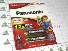 pin tiểu xịn hãng panasonic 2 con A bảo quản lâu dài, một vỉ 2 viên