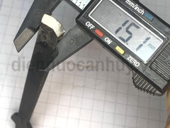 Đục tràng 5cm lưỡi thẳng, sắt đen