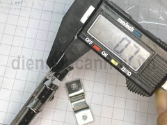 Chốt cửa inox rẻ 3 inch đế 35x75 mm