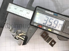 Chốt cửa inox rẻ 3 inch đế 35x75 mm