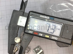 Chốt cửa inox rẻ 3 inch đế 35x75 mm