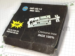 Chốt cửa inox mỏng nhỏ 4 inch đế 35x95 mm