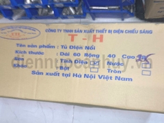 Tủ điện nổi lắp trong nhà TH 60x40x25 cm (600x400x250)