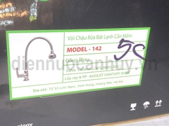 Vòi chậu rửa bát đơn chậu mềm AG142 august