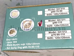 Thoát sàn dành cho ống phi 90 và 100, chất liệu inox 304, mặt dày 3mm chống rỉ tuyệt đối